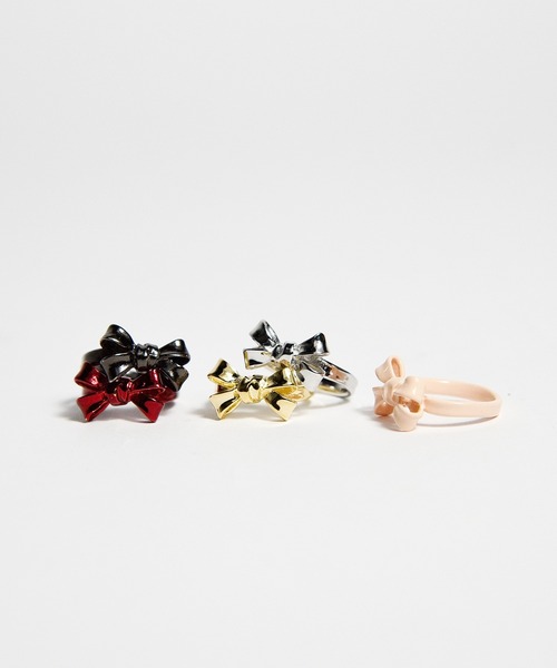 LOVE BY e.m. (ラブバイイーエム)の「プチリボンピンキー/26SS/レディース(リング・メンズ・レッド・5/3)」の9枚目の写真