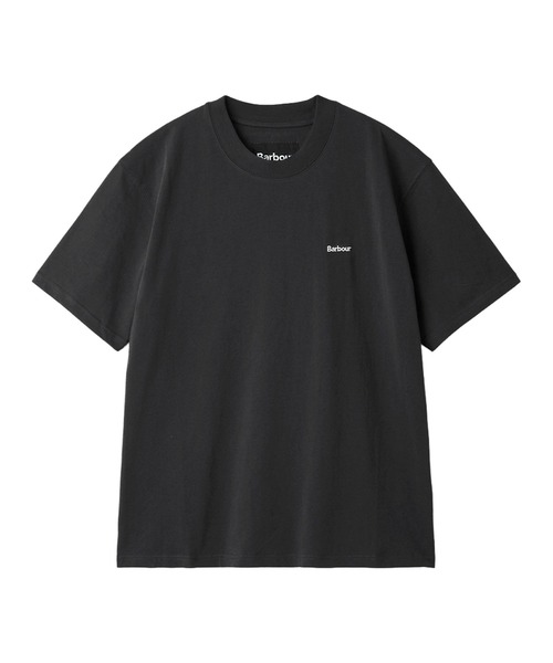 Barbour(バブアー)の「BARBOUR- DALTON LOGO OS T-SHIRT(Tシャツ/カットソー・メンズ・ホワイト/ブラック・M/L)」の2枚目の写真