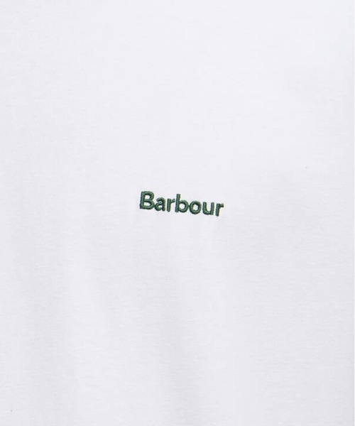 Barbour(バブアー)の「BARBOUR- DALTON LOGO OS T-SHIRT(Tシャツ/カットソー・メンズ・ホワイト/ブラック・M/L)」の5枚目の写真