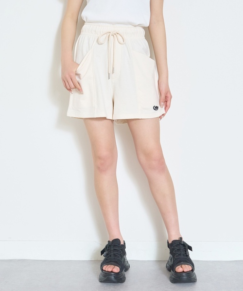 LOVETOXIC(ラブトキシック)の「【LTXC/綿100%】チルイ-ジ-カットショートパンツ(その他パンツ・キッズ・アイボリー/トップグレー・130cm/S:140cm/M:150cm/L:160cm)」の2枚目の写真