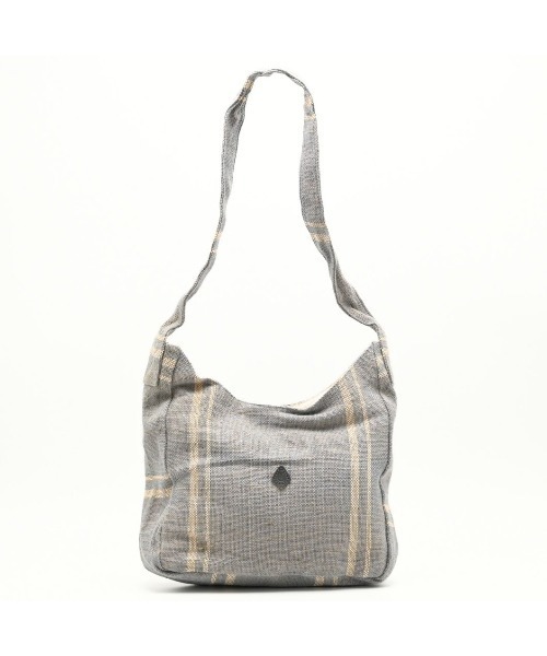 CLEDRAN(クレドラン)の「【軽量 外ポケットあり】CL3915 HAND&WORK COTTON JUTE SHOULDER(ショルダーバッグ・レディース・ベージュ系その他/ブルー系その他/グレー系その他2/グレー系その他/ブラック系その他・FREE)」の3枚目の写真