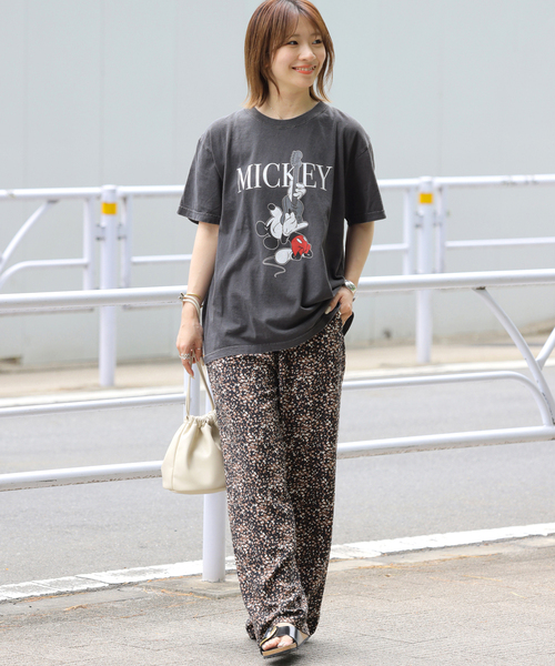 JOURNAL STANDARD relume(ジャーナルスタンダード レリューム)の「《追加》【GOOD ROCK SPEED / グッドロックスピード】<MICKEY MOUSE>Tシャツ(Tシャツ/カットソー・レディース・ホワイト/ブラック/ブラック系その他/ブラウン・MEDIUM)」の12枚目の写真