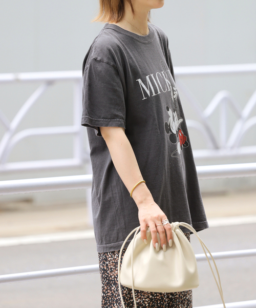 JOURNAL STANDARD relume(ジャーナルスタンダード レリューム)の「《追加》【GOOD ROCK SPEED / グッドロックスピード】<MICKEY MOUSE>Tシャツ(Tシャツ/カットソー・レディース・ホワイト/ブラック/ブラック系その他/ブラウン・MEDIUM)」の18枚目の写真