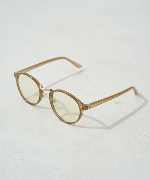 FREAK'S STORE（フリークスストア）の「限定展開　<UVカット>調光 レンズ ボストン サングラス（サングラス・レディース・ベージュ/ブラウン/グレー/ブラック・ONE SIZE）」の9枚目の写真