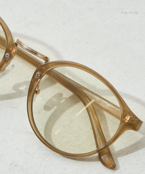 FREAK'S STORE（フリークスストア）の「限定展開　<UVカット>調光 レンズ ボストン サングラス（サングラス・レディース・ベージュ/ブラウン/グレー/ブラック・ONE SIZE）」の10枚目の写真