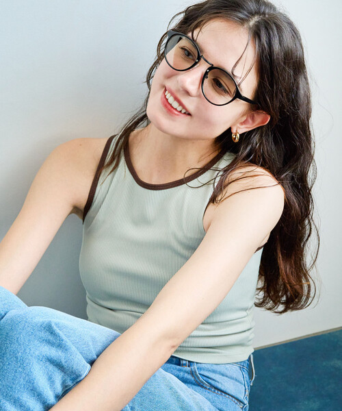 FREAK'S STORE（フリークスストア）の「限定展開　<UVカット>調光 レンズ ボストン サングラス（サングラス・レディース・ベージュ/ブラウン/グレー/ブラック・ONE SIZE）」の12枚目の写真