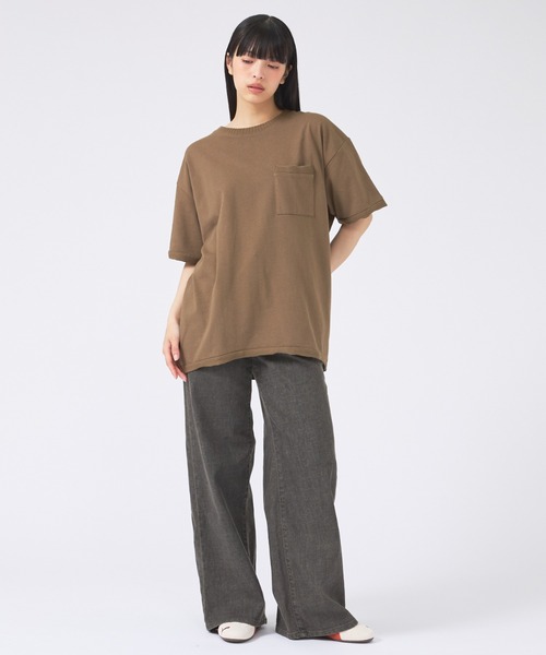 JEMORGAN(ジェーイーモーガン)の「【JEMORGAN / ジェーイーモーガン】 天竺カットオフリブ半袖Tシャツ/ユニセックス/JE088-224(Tシャツ/カットソー・メンズ・ダークグリーン/オフホワイト/ブラック/カーキ・M/L/XL)」の19枚目の写真