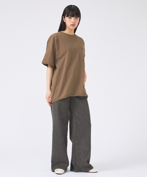 JEMORGAN(ジェーイーモーガン)の「【JEMORGAN / ジェーイーモーガン】 天竺カットオフリブ半袖Tシャツ/ユニセックス/JE088-224(Tシャツ/カットソー・メンズ・ダークグリーン/オフホワイト/ブラック/カーキ・M/L/XL)」の20枚目の写真