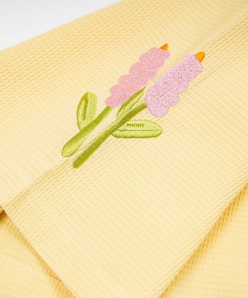 HOOK(フック)の「HOOK ガーデン総刺繍 ビッグシルエット 半袖シャツ (SS)(シャツ/ブラウス・メンズ・イエロー/ホワイト・FREE)」の11枚目の写真