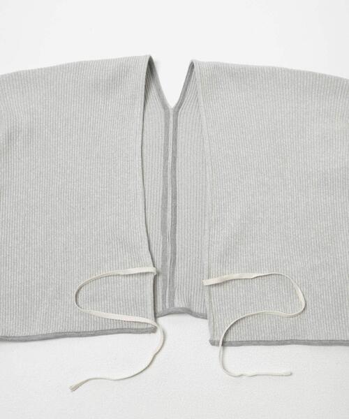 THE GOODLAND MARKET(ザグッドランドマーケット)の「cwtch UPCYCLE LIC CARDIGAN(カーディガン/ボレロ・レディース・グレー・FREE)」の12枚目の写真