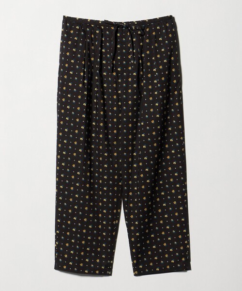 Steven Alan(スティーブンアラン)の「<Steven Alan>タック ギャザー イージーパンツ(その他パンツ・レディース・ブラック/ナチュラル/レッド・M/S)」の2枚目の写真