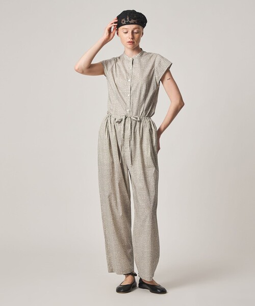 Steven Alan(スティーブンアラン)の「<Steven Alan>タック ギャザー イージーパンツ(その他パンツ・レディース・ブラック/ナチュラル/レッド・M/S)」の6枚目の写真