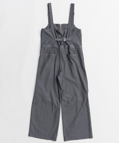 MAISON SPECIAL(メゾンスペシャル)の「Long-Strap Jumpsuit/ロングストラップジャンプスーツ(つなぎ/オールインワン・レディース・ブラック/グレー・36/38)」の13枚目の写真