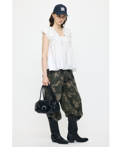 SHOULDER FRILLS トップス（シャツ/ブラウス）｜MOUSSY（マウジー）の