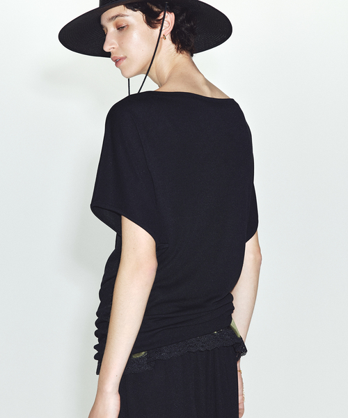 plage（プラージュ）の「《追加》Jersey Tunic プルオーバー 2（Tシャツ/カットソー・レディース・ブラウン/ホワイト/ブラック・FREE）」の15枚目の写真