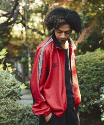 ブランド古着】UMBRO｜アンブロのジャージ（レッド/赤色系・その他総柄