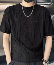 NOVESSEL | 『NOVESSEL/ノベセル』クラッシュ加工TEE【Y】【CN】(Tシャツ/カットソー)