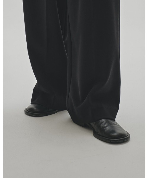 TODAYFUL(トゥデイフル)の「Slide Leather Shoes(サンダル・レディース・ブラック・36inch/37inch/38inch)」の4枚目の写真