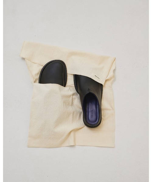 TODAYFUL(トゥデイフル)の「Slide Leather Shoes(サンダル・レディース・ブラック・36inch/37inch/38inch)」の11枚目の写真