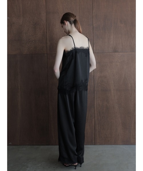 celon（セロン）の「lace layered satin pant（その他パンツ・レディース・ブラック/ブラウン・FREE）」の12枚目の写真