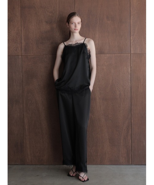 celon（セロン）の「lace layered satin pant（その他パンツ・レディース・ブラック/ブラウン・FREE）」の10枚目の写真