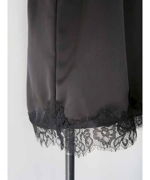 celon（セロン）の「lace layered satin pant（その他パンツ・レディース・ブラック/ブラウン・FREE）」の19枚目の写真