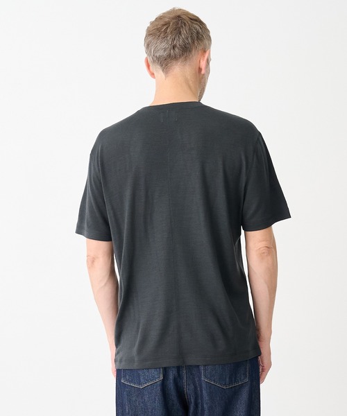 WRAPINKNOT(ラッピンノット)の「【WRAPINKNOT/ラッピンノット】Regular Fit T-Shirt(Tシャツ/カットソー・メンズ・ブラック/ダークグレー・2/3)」の16枚目の写真