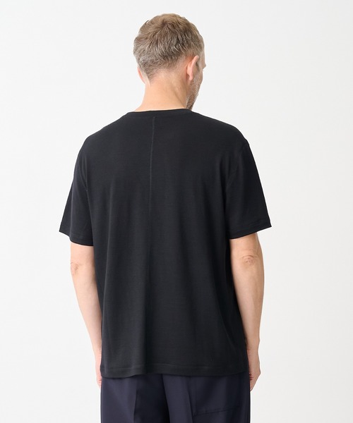 WRAPINKNOT(ラッピンノット)の「【WRAPINKNOT/ラッピンノット】Regular Fit T-Shirt(Tシャツ/カットソー・メンズ・ブラック/ダークグレー・2/3)」の10枚目の写真