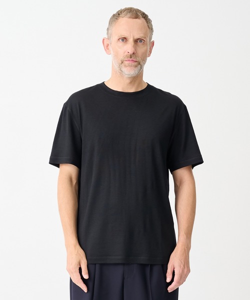 WRAPINKNOT(ラッピンノット)の「【WRAPINKNOT/ラッピンノット】Regular Fit T-Shirt(Tシャツ/カットソー・メンズ・ブラック/ダークグレー・2/3)」の11枚目の写真