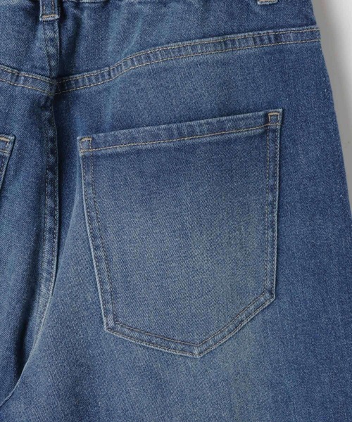 LEPSIM（レプシィム）の「ストレッチワイドストレートデニム　878928（デニムパンツ・レディース・インディゴブルー/ネイビー/ブラック・LARGE/MEDIUM）」の17枚目の写真