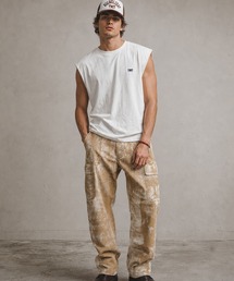 TMT（ティーエムティー）の「MILITARY CARGO PANTS（paint）（カーゴパンツ）」