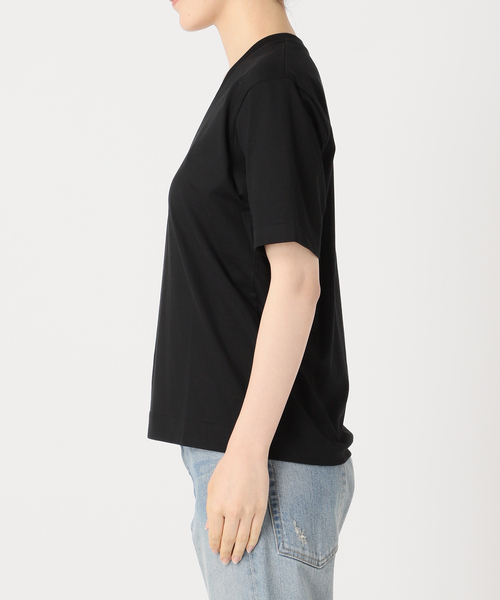 FRAMeWORK（フレームワーク）の「≪追加≫LOEFF/ロエフ 別注 Vネック TEE2（Tシャツ/カットソー・レディース・ホワイト/ブラック・FREE）」の21枚目の写真
