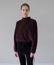 Kylie Corduroy Blouse_Brown