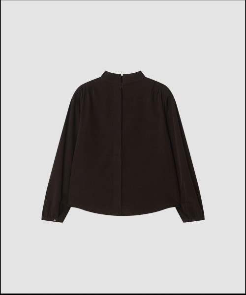 THE LILLE(ザ リル)の「Kylie Corduroy Blouse_Brown(シャツ/ブラウス・レディース・その他・FREE)」の3枚目の写真
