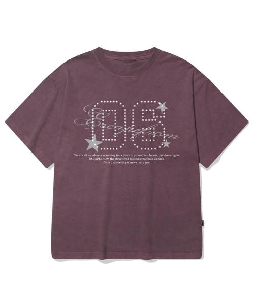 ESCAPEFROM(エスケープフロム)の「スタライン06プリントオーバーサイズピグメント半袖Tシャツグレー(Tシャツ/カットソー・レディース・その他・MEDIUM/LARGE)」の4枚目の写真
