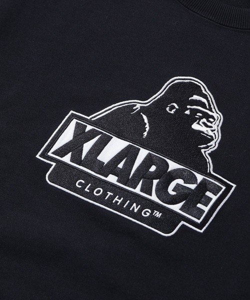 XLARGE(エクストララージ)の「SLANTED OG CREWNECK SWEATSHIRT(スウェット・メンズ・グレー/ブラック/グリーン/ネイビー・S/M/L/XL)」の10枚目の写真