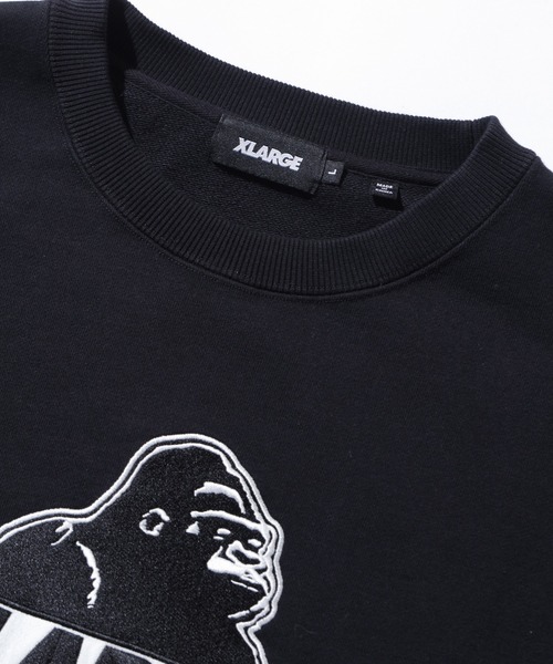 XLARGE(エクストララージ)の「SLANTED OG CREWNECK SWEATSHIRT(スウェット・メンズ・グレー/ブラック/グリーン/ネイビー・S/M/L/XL)」の11枚目の写真