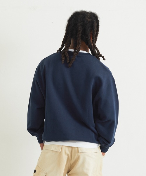 XLARGE(エクストララージ)の「SLANTED OG CREWNECK SWEATSHIRT(スウェット・メンズ・グレー/ブラック/グリーン/ネイビー・S/M/L/XL)」の18枚目の写真