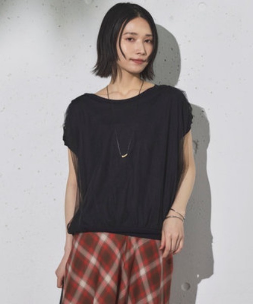 Doux archives(ドゥアルシーヴ)の「オーバーチュールフレンチニット(Tシャツ/カットソー・レディース・アイボリー・FREE)」の5枚目の写真