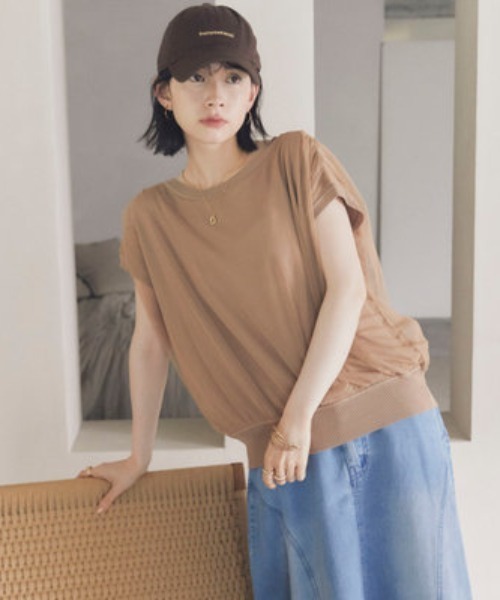 Doux archives(ドゥアルシーヴ)の「オーバーチュールフレンチニット(Tシャツ/カットソー・レディース・アイボリー・FREE)」の12枚目の写真