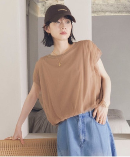 Doux archives(ドゥアルシーヴ)の「オーバーチュールフレンチニット(Tシャツ/カットソー・レディース・アイボリー・FREE)」の15枚目の写真