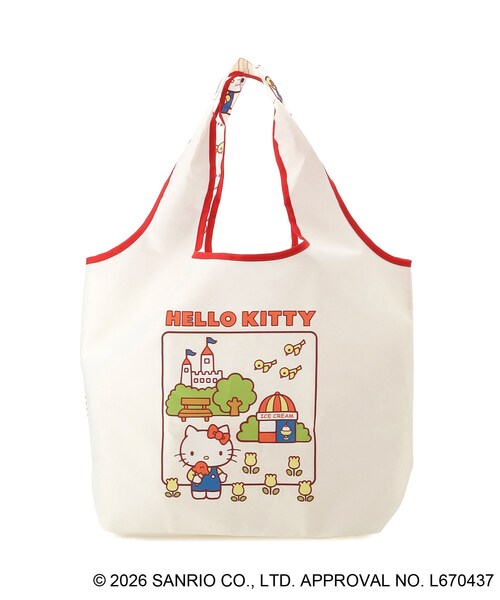 ワンズテラス限定】ハローキティ エコバッグ L（その他雑貨）｜one
