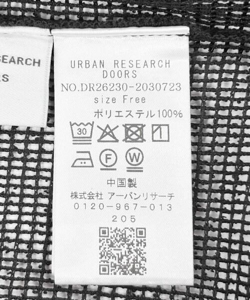 URBAN RESEARCH DOORS(アーバンリサーチドアーズ)の「オープンカラーメッシュシャツ(シャツ/ブラウス・レディース・ブラウン/ブラック・FREE)」の21枚目の写真