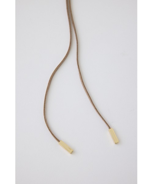 RIM.ARK(リムアーク)の「Stone modern pendant(ストーン モダン ペンダント)(ネックレス・レディース・ブラック/グリーン・FREE)」の9枚目の写真