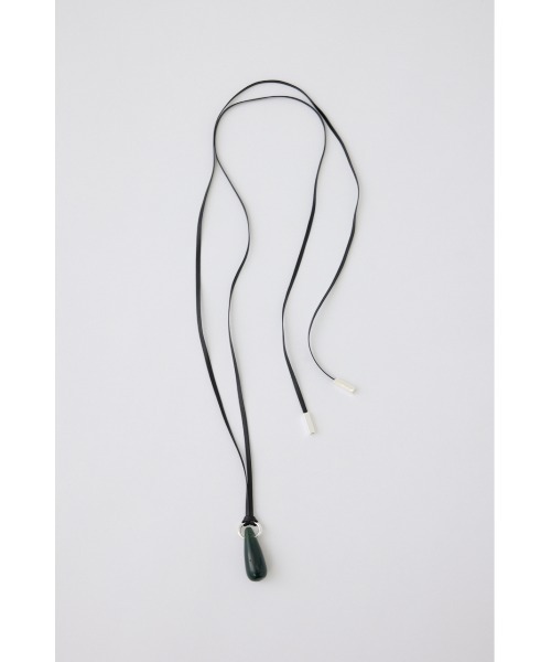 RIM.ARK(リムアーク)の「Stone modern pendant(ストーン モダン ペンダント)(ネックレス・レディース・ブラック/グリーン・FREE)」の13枚目の写真