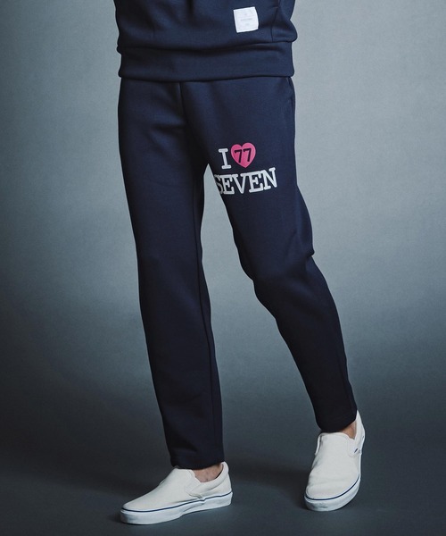 seventy seven(セブンティセブン)の「mp15266- cardboard long pants (I love seven) イージーパンツ(7726W060)(その他パンツ・メンズ・ブラック/ネイビー/トップグレー・S/M/L/XL)」の3枚目の写真