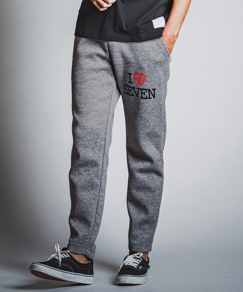 seventy seven(セブンティセブン)の「mp15266- cardboard long pants (I love seven) イージーパンツ(7726W060)(その他パンツ・メンズ・ブラック/ネイビー/トップグレー・S/M/L/XL)」の5枚目の写真