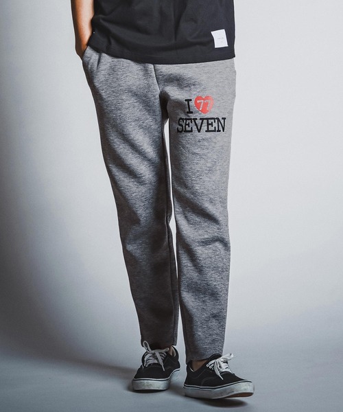 seventy seven(セブンティセブン)の「mp15266- cardboard long pants (I love seven) イージーパンツ(7726W060)(その他パンツ・メンズ・ブラック/ネイビー/トップグレー・S/M/L/XL)」の6枚目の写真