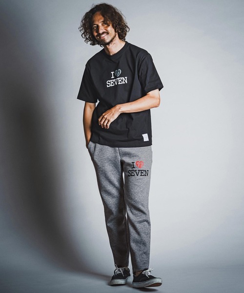 seventy seven(セブンティセブン)の「mp15266- cardboard long pants (I love seven) イージーパンツ(7726W060)(その他パンツ・メンズ・ブラック/ネイビー/トップグレー・S/M/L/XL)」の7枚目の写真