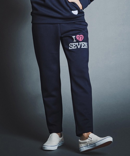 seventy seven(セブンティセブン)の「mp15266- cardboard long pants (I love seven) イージーパンツ(7726W060)(その他パンツ・メンズ・ブラック/ネイビー/トップグレー・S/M/L/XL)」の11枚目の写真